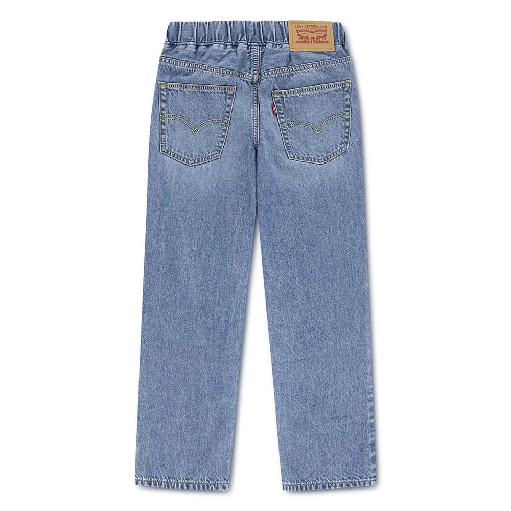 Levi'S Vaqueros Pull-On De Corte Holgado con Pernera Ajustada Azul Niño