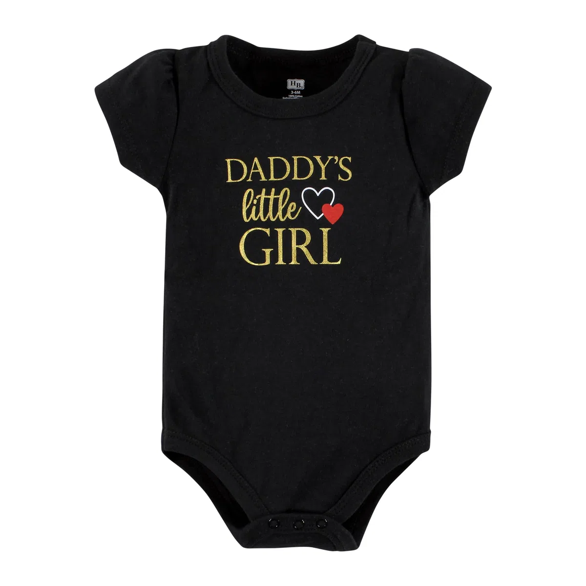Hudson baby Cotton Layette Set Conjunto algodón Unisex para bebé de 3 a 6 Meses, Color Rojo y Negro para Bebés