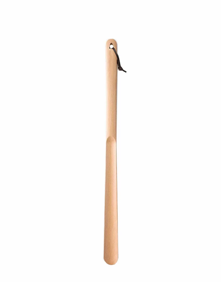 Calzador de Madera con Mango Largo ，Calzador(Primary 28cm)