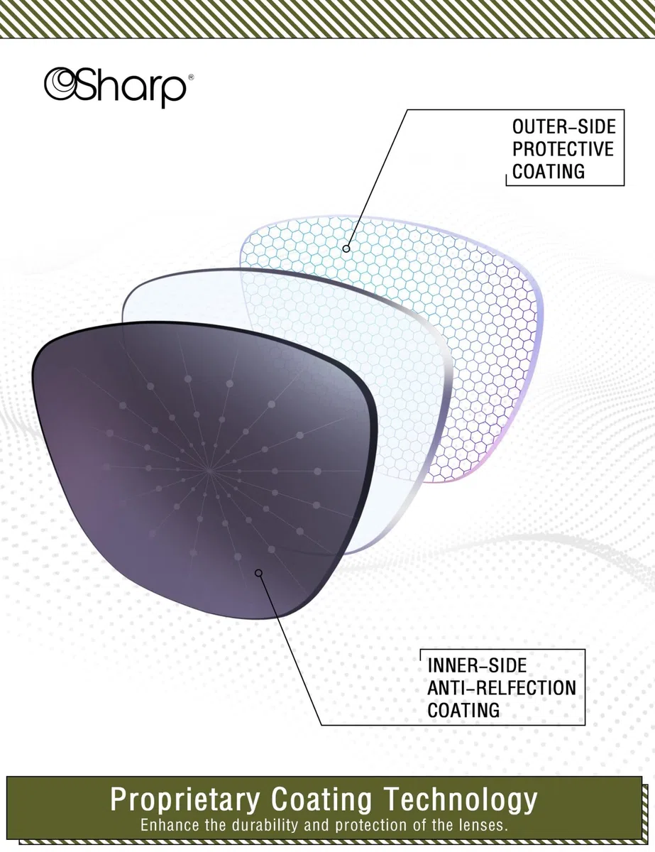 OSharp Lentes de repuesto para gafas de sol Oakley Radar EV Pitch OO9211, protección UV y ajuste perfecto
