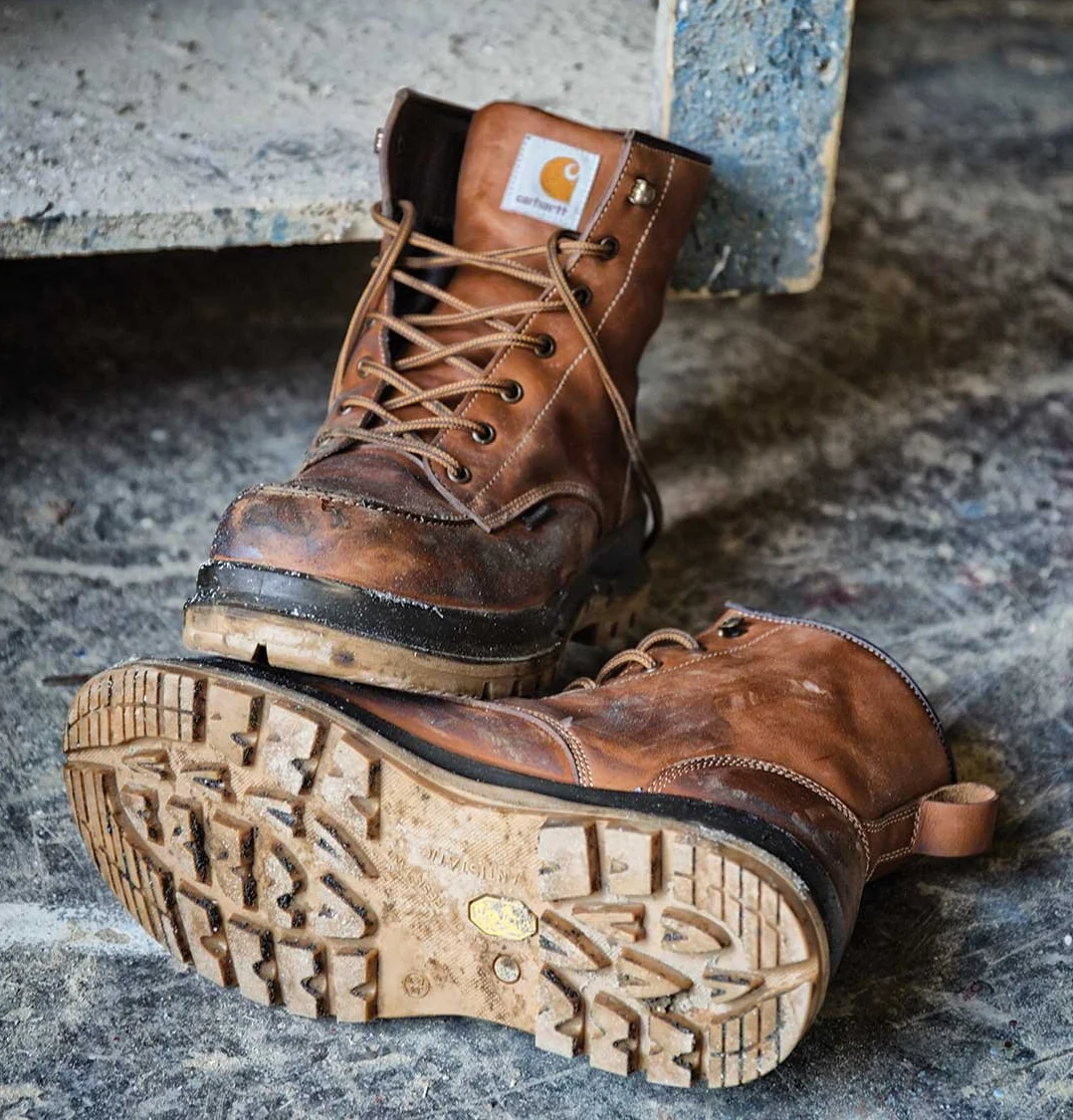 Carhartt Hamilton - Bota de seguridad S3, impermeable, tecnología Rugged Flex Para Hombre, Negro, 40