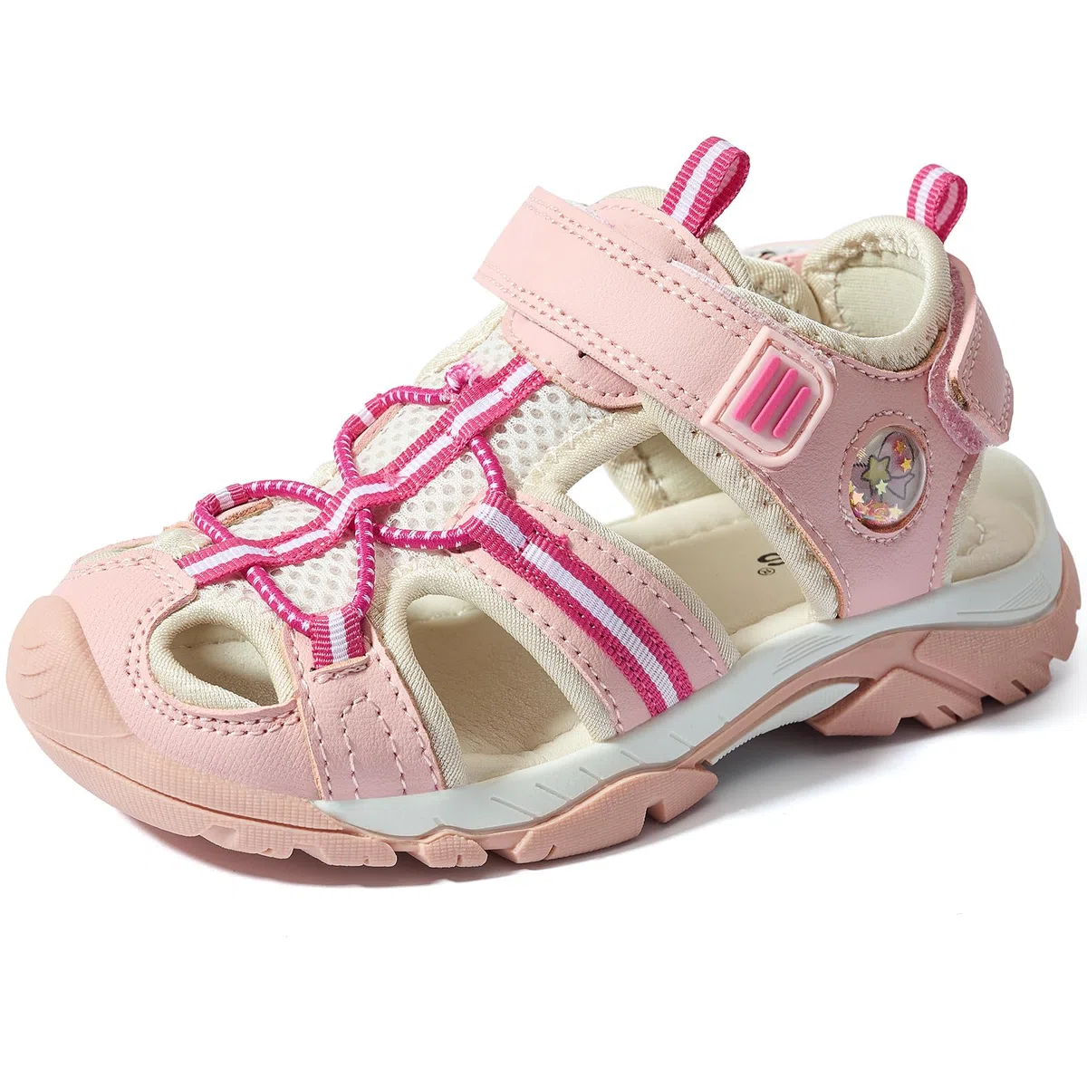 TZJS Niños y niñas Verano Cerrado Toe Deportes Sandalias al aire libre Transpirables y de secado rápido