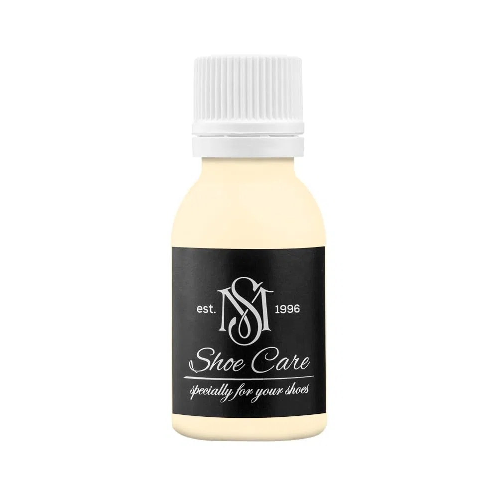 Tinte universal para piel - NCS S 0510-Y20R Champagne espumoso - Pintura de alta cobertura para zapatos, bolsos, lona y zapatillas de MAVI STEP - 3,40 fl oz / 100 ml
