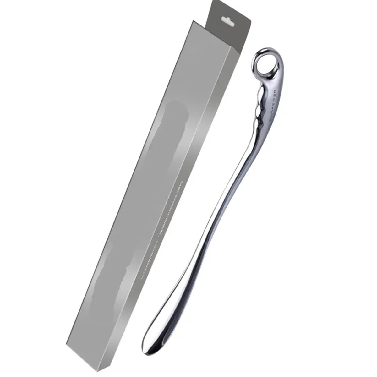 Calzador Calzadores de Metal profesionales con mango largo, aleación 52cm longitud for llevar zapatos cómodamente, cuchara colgante tacón alto cuero cuerno para Hombres