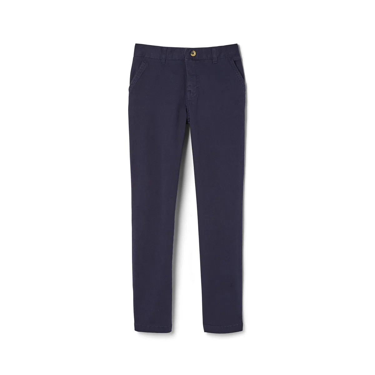 French Toast Pantalón chino elástico de ajuste recto para hombre - azul - 30W x 30L