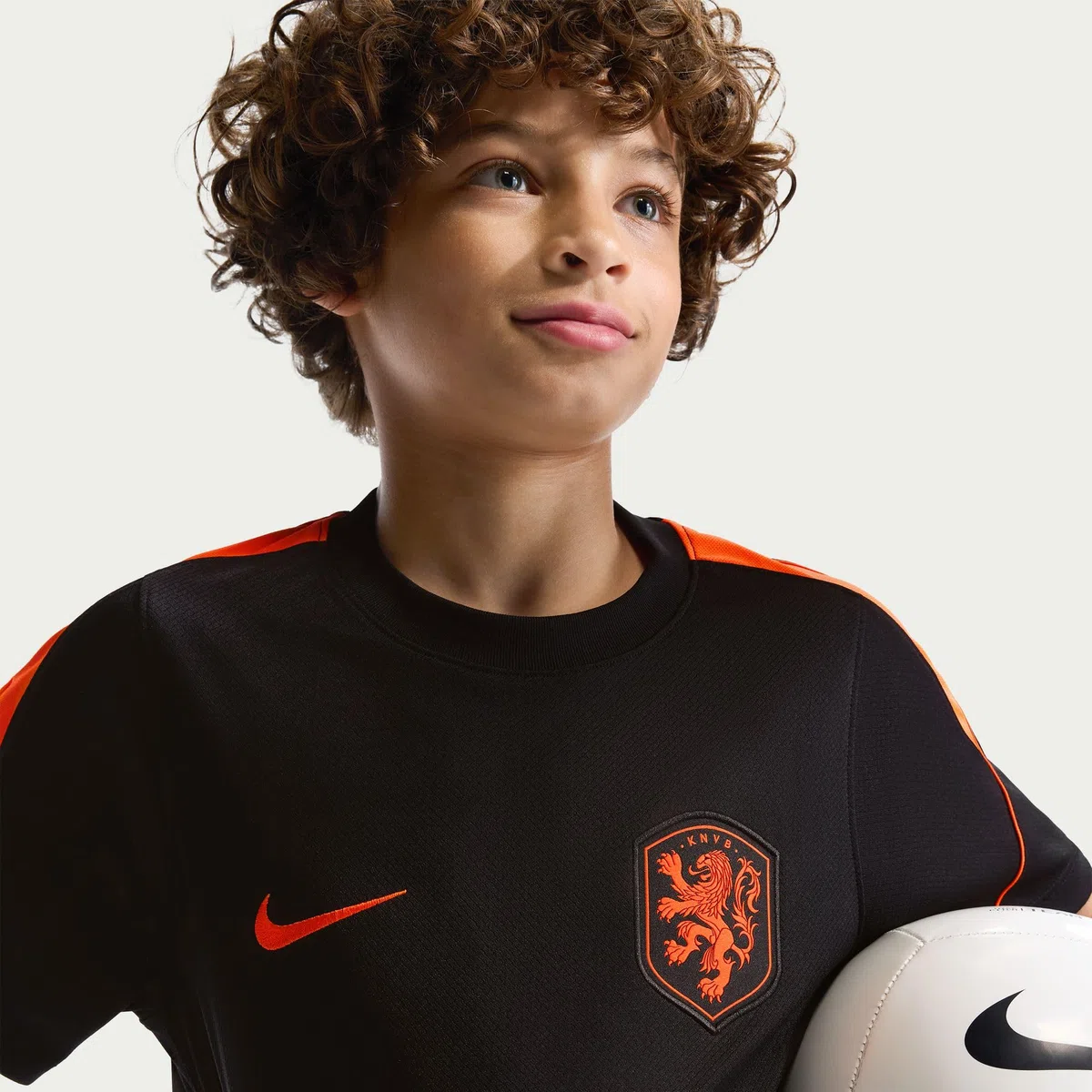 Nike Niederlande Strike Nike Football Dri-fit Kurzarmshirt Für Ältere Kinder Camiseta de Manga Corta Unisex niños