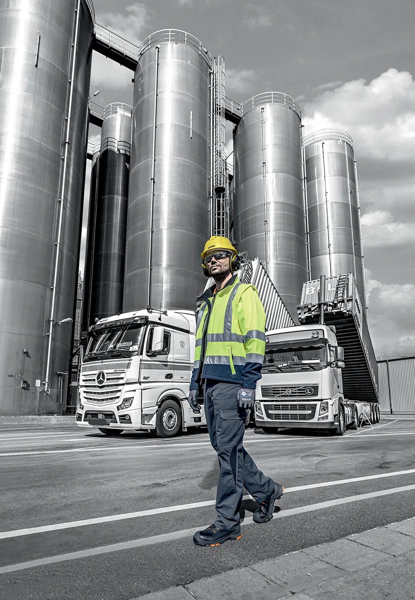 Botas de seguridad Uvex S3 talla: 43 negro, naranja 2 6503243 1 par