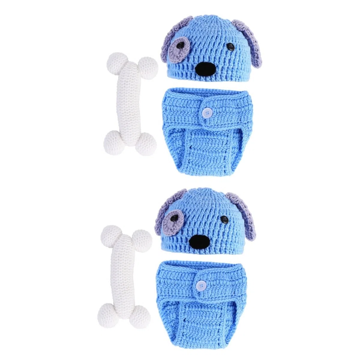 Beavorty Conjunto Fotografía Para Bebés Mano De Incluye Sombrero Cortos Y Accesorios Adorables Para Recién Nacidos