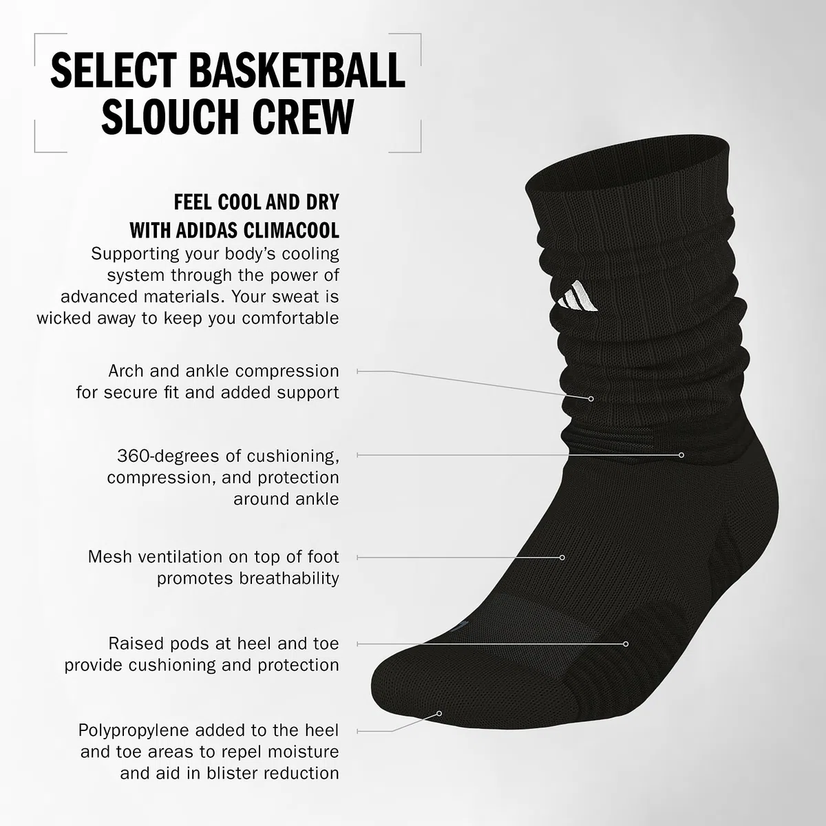 adidas Crew Sock-Team Unisex Adulto