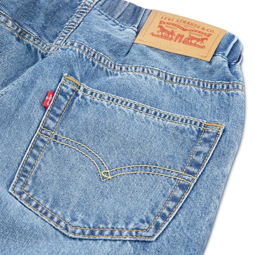Levi'S Vaqueros Pull-On De Corte Holgado con Pernera Ajustada Azul Niño