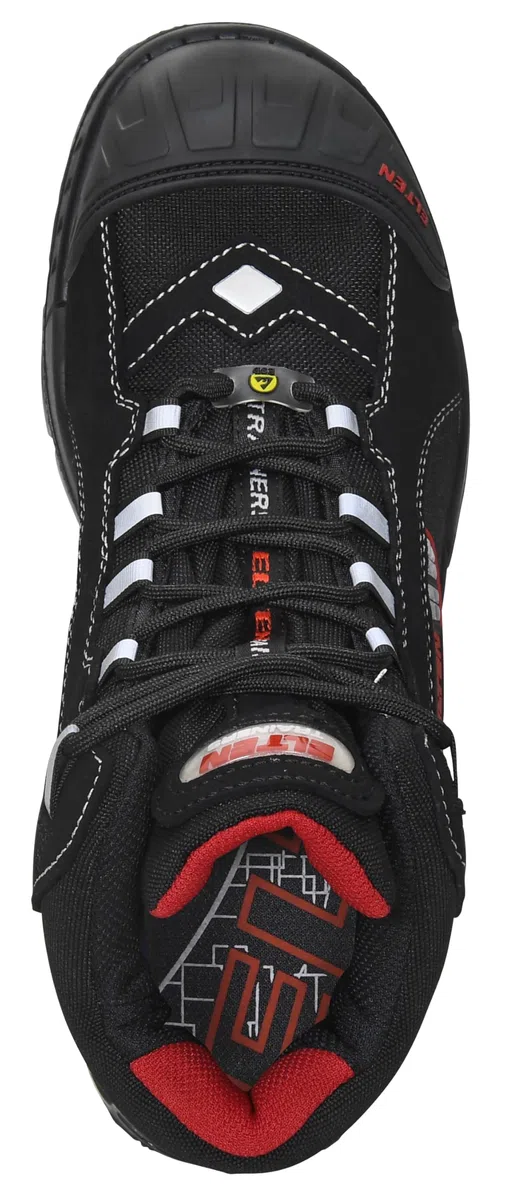 Elten ELTEN SANDER Pro ESD S3, Zapatos de seguridad, Negro/Gris, 46