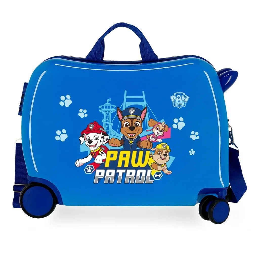Pepe Jeans Paw Patrol Always Heroic Maleta Infantil, Azul, 4 Ruedas | 50x38x20 cms
