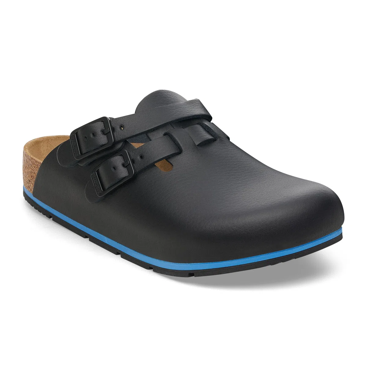 BIRKENSTOCK Kay Pro Zuecos de piel – Zapatos unisex de alta calidad para el ocio y el trabajo para medicina, gastronomía y servicio
