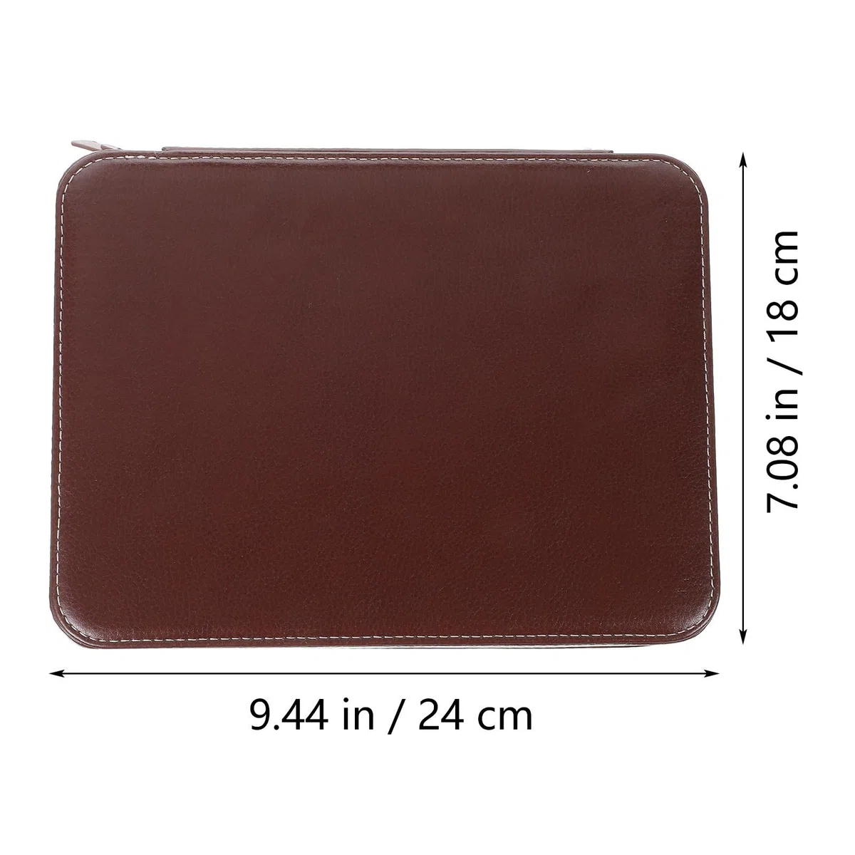 Bolsa de Almacenamiento para Relojes 8 Ranuras de Cuero y Tela, Diseño Delicado y Portátil, Adecuado Hogar Tienda