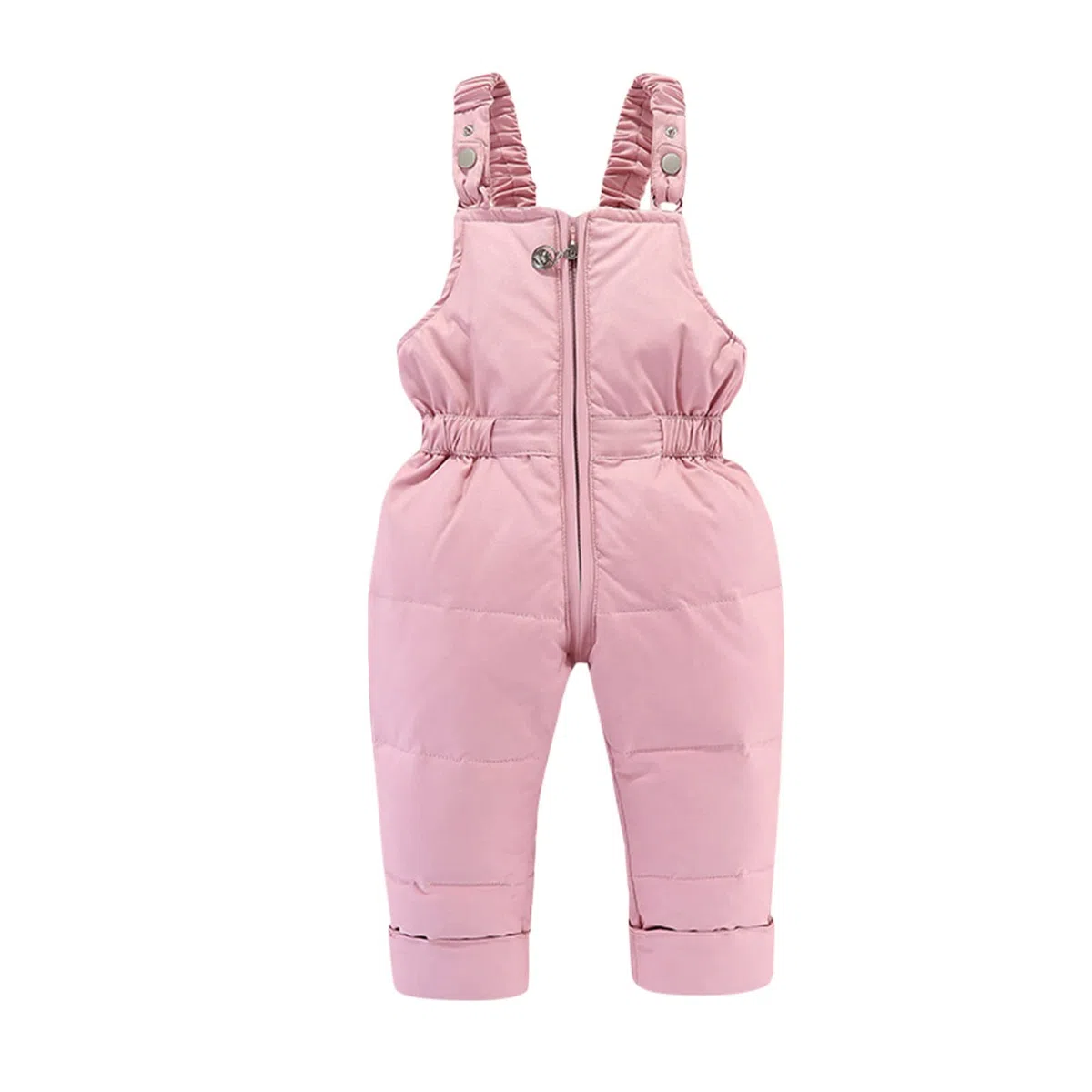 GNGR Bebé Niños Niños Invierno Grueso Abrigo Cálido con Capucha Paraks Mono Mono Pantalones Set Traje de Nieve Hombre Abrigo Corto, Rosa., 18- 24 Meses